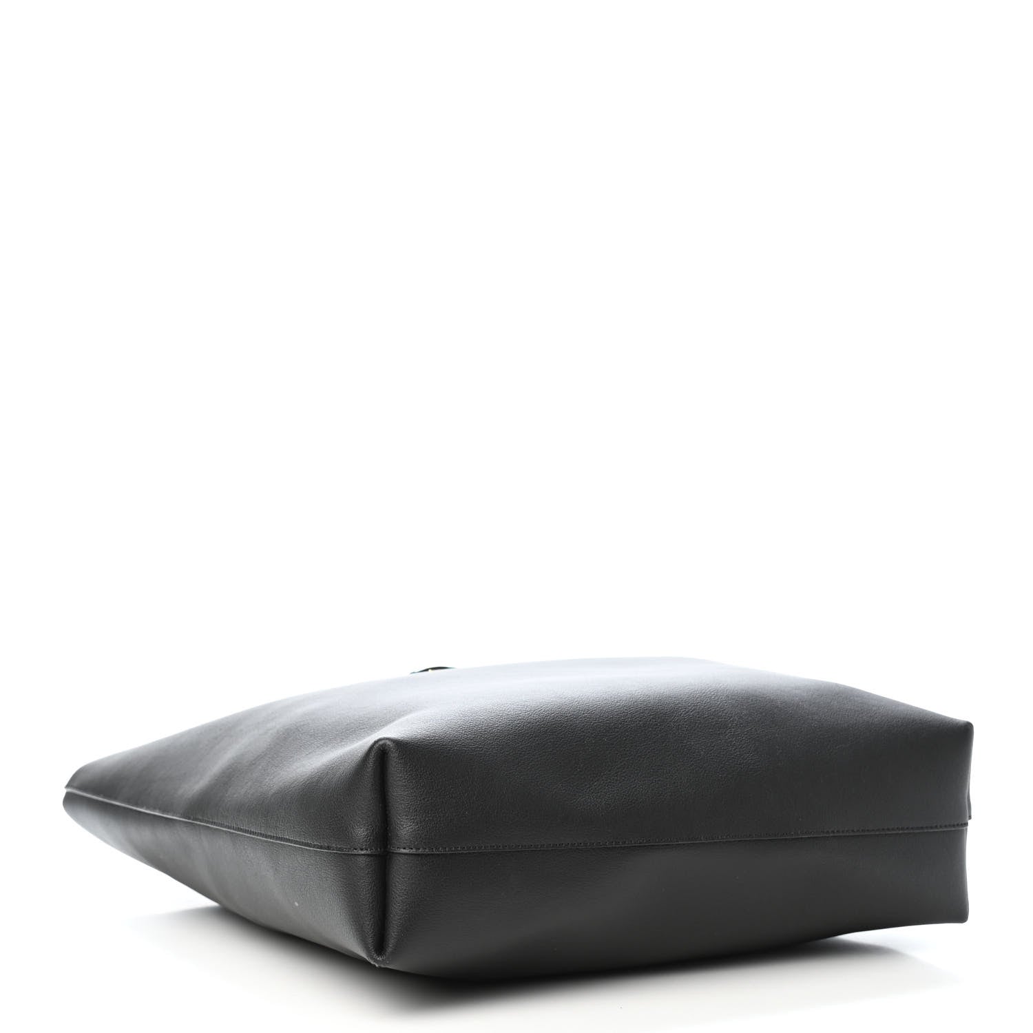 Saint Laurent Calfskin North-South Shopping Tote Black 3 of 4