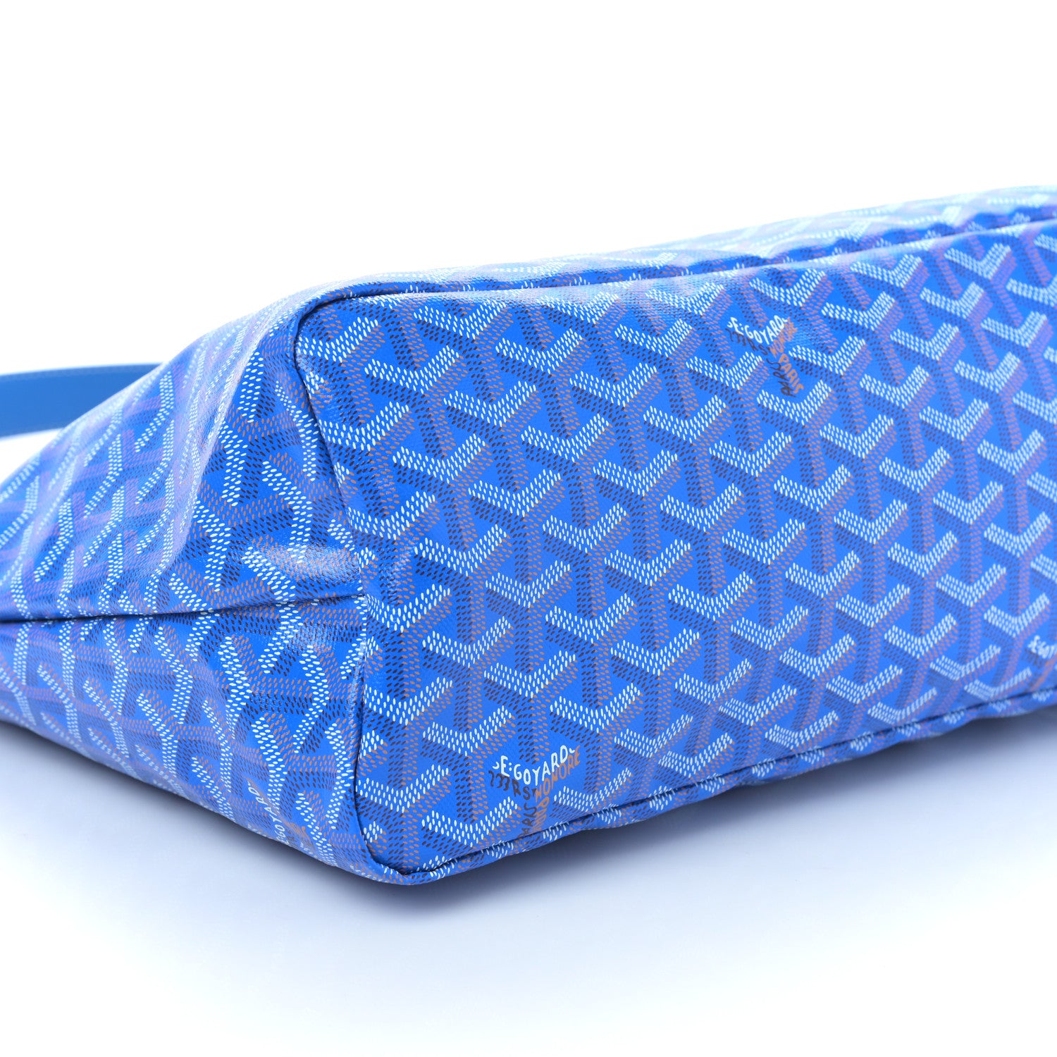 Goyard Goyardine Boheme Hobo Blue 8 of 9