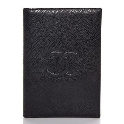 Chanel Caviar Timeless Passport Holder Black 1 of 8