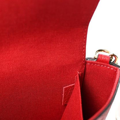 Louis Vuitton Empreinte Pochette Felicie Chain Wallet Scarlet 8 of 11