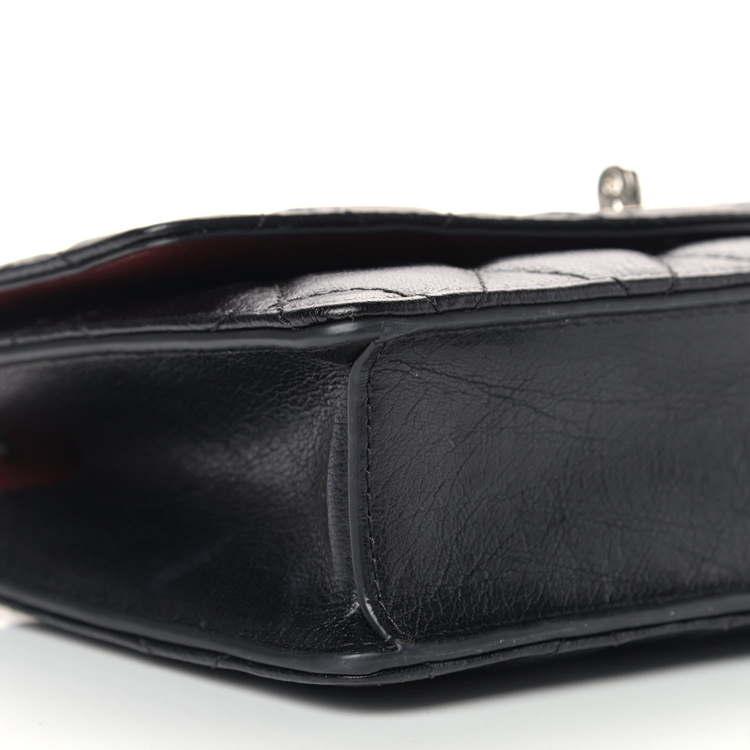 Mulberry Small Quilted Classic Grain Calfskin Small Darley Black 8 of 11