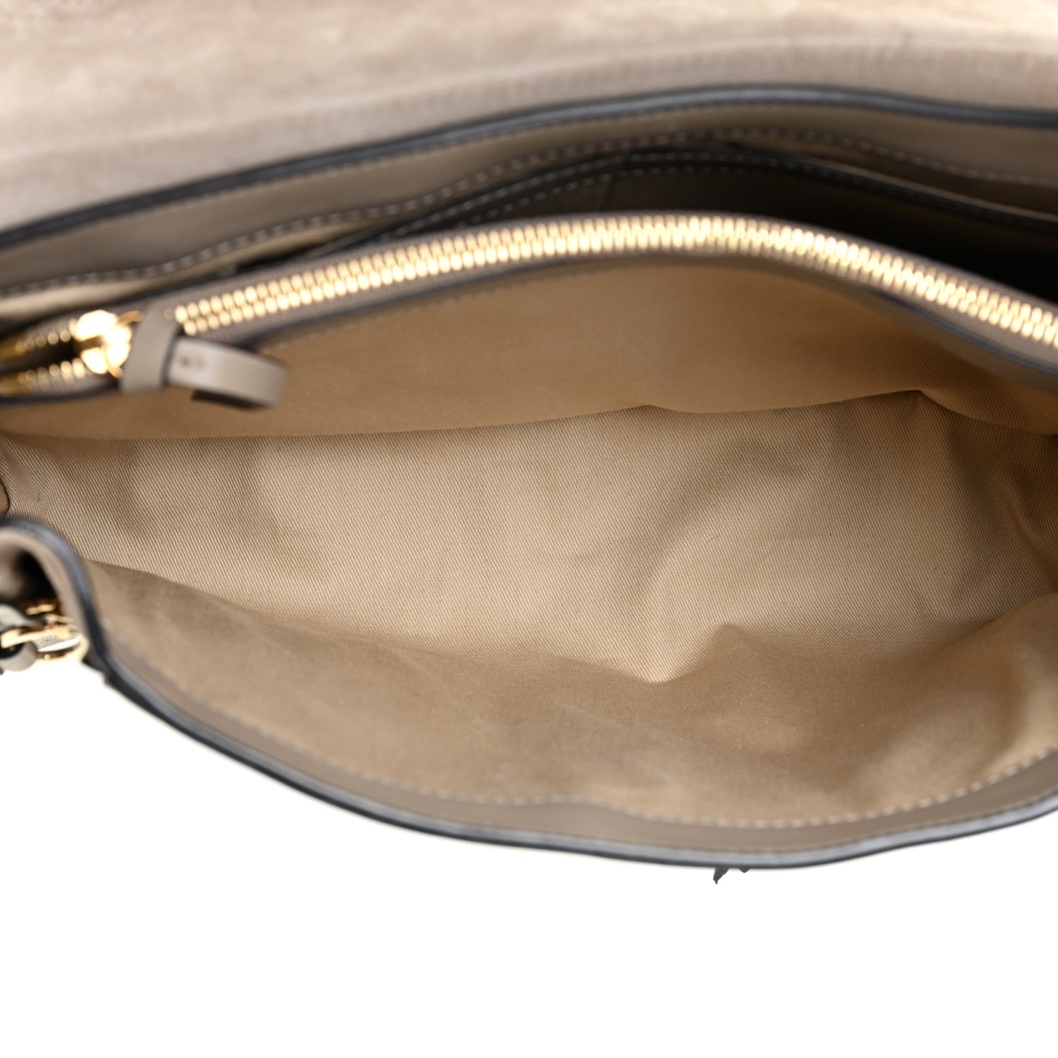 Chloe Calfskin Medium Faye Day Shoulder Bag Motty Grey 5 of 14