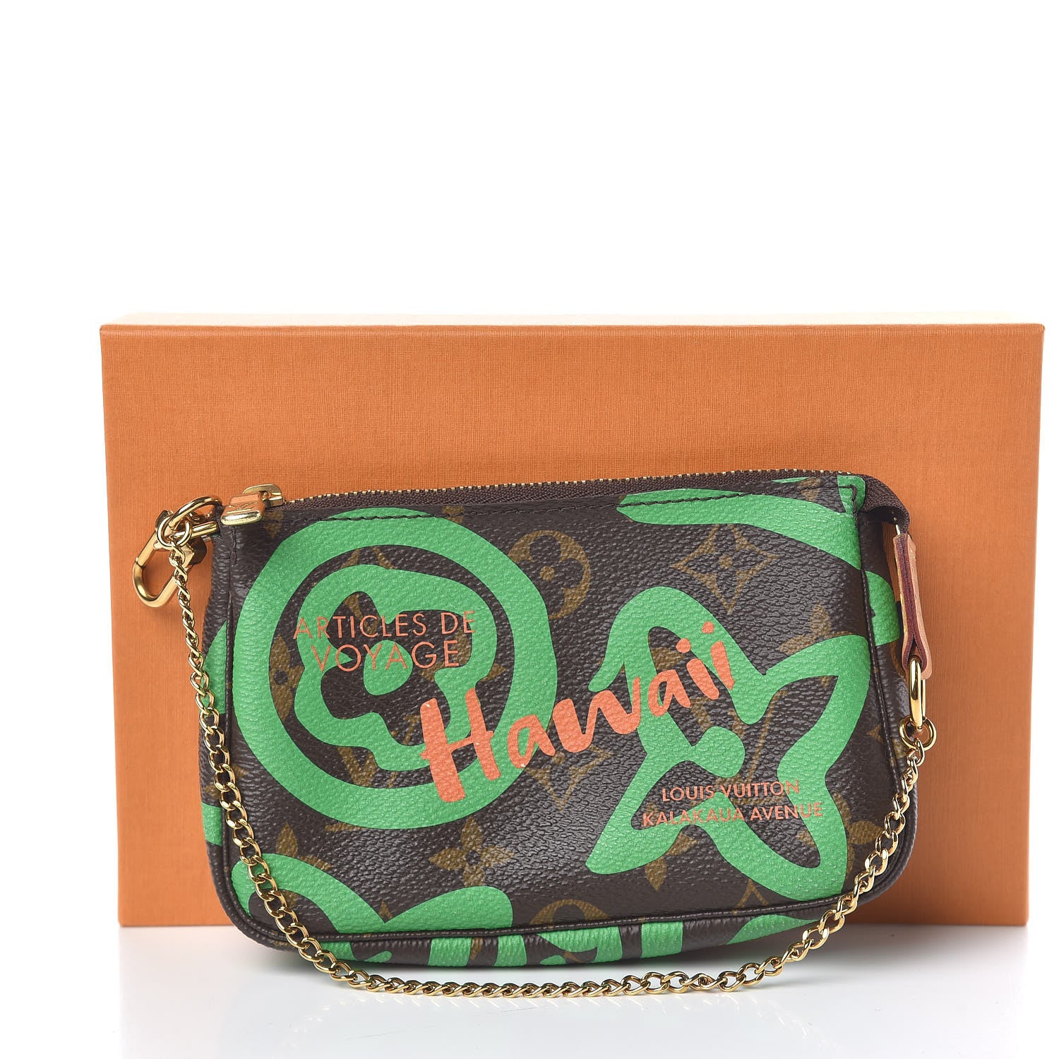 Louis Vuitton Monogram Tahitienne Hawaii Mini Pochette Accessories 11 of 11