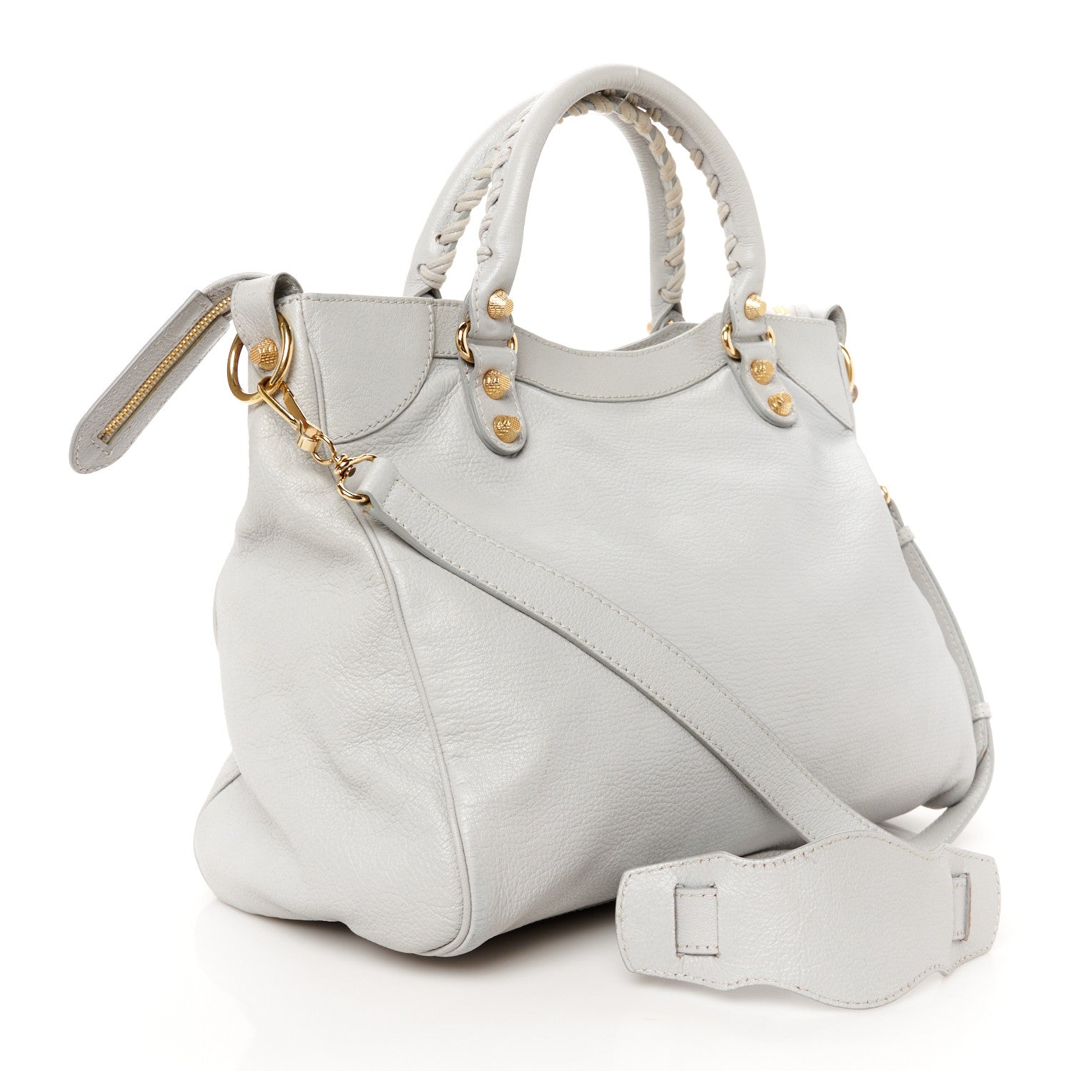 Balenciaga Chevre Giant 12 Gold Hardware Hamilton Velo Gris Ciment 4 of 11