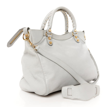 Balenciaga Chevre Giant 12 Gold Hardware Hamilton Velo Gris Ciment 4 of 11