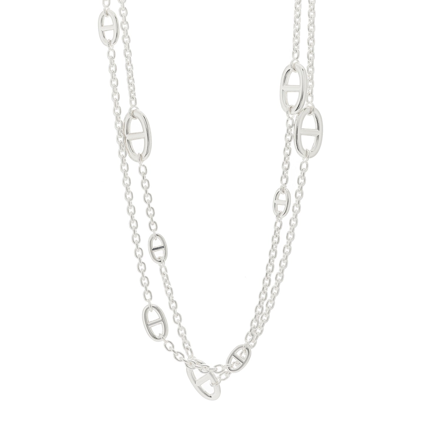 Sterling Silver Farandole Necklace 120