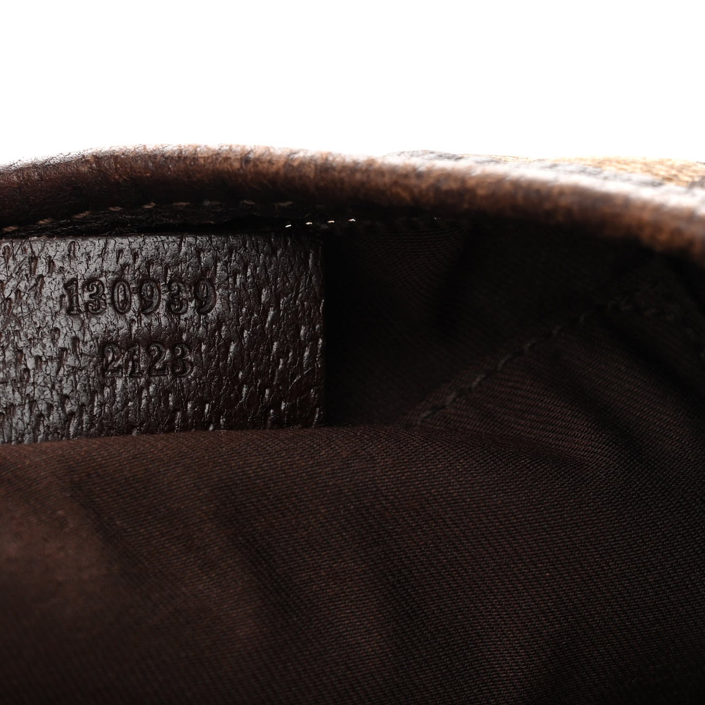 Monogram D Ring Abbey Pochette Brown