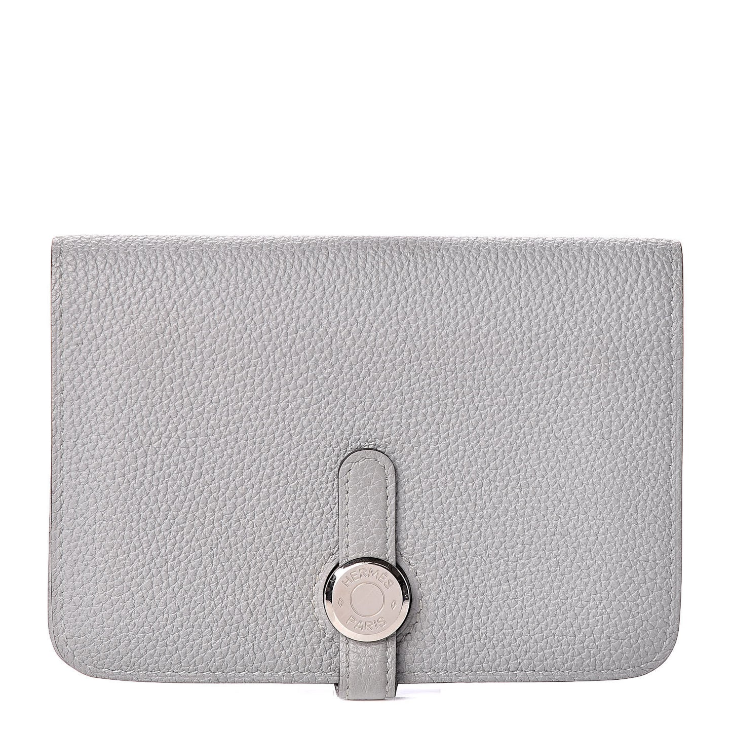 Togo Dogon Compact Wallet Bleu Glacier