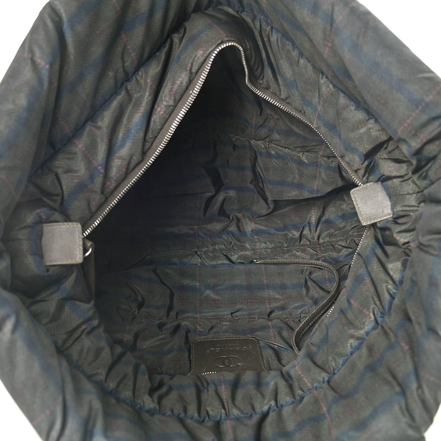Chanel Nylon Quilted Large Coco Cocoon Tote Khaki 4 of 19