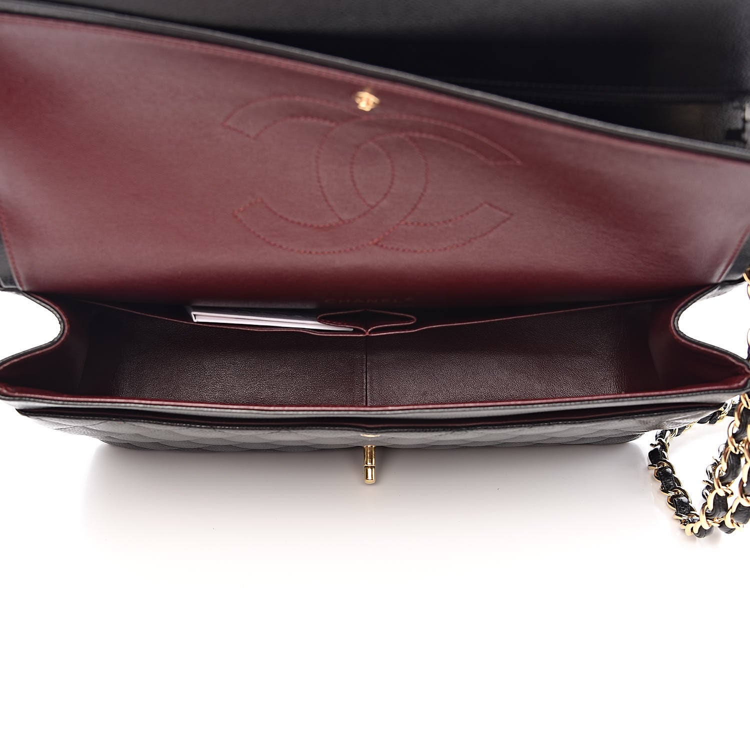 Chanel Caviar Quilted Maxi Double Flap Black 5 of 15