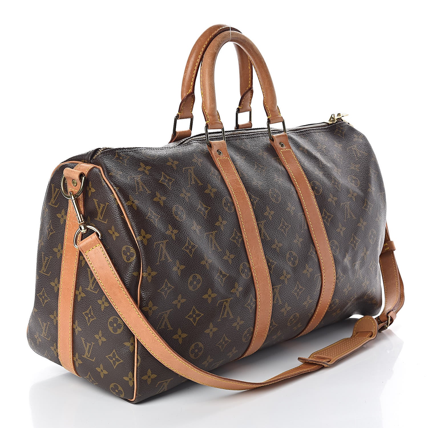 Louis Vuitton Monogram Keepall Bandouliere 45 3 of 13