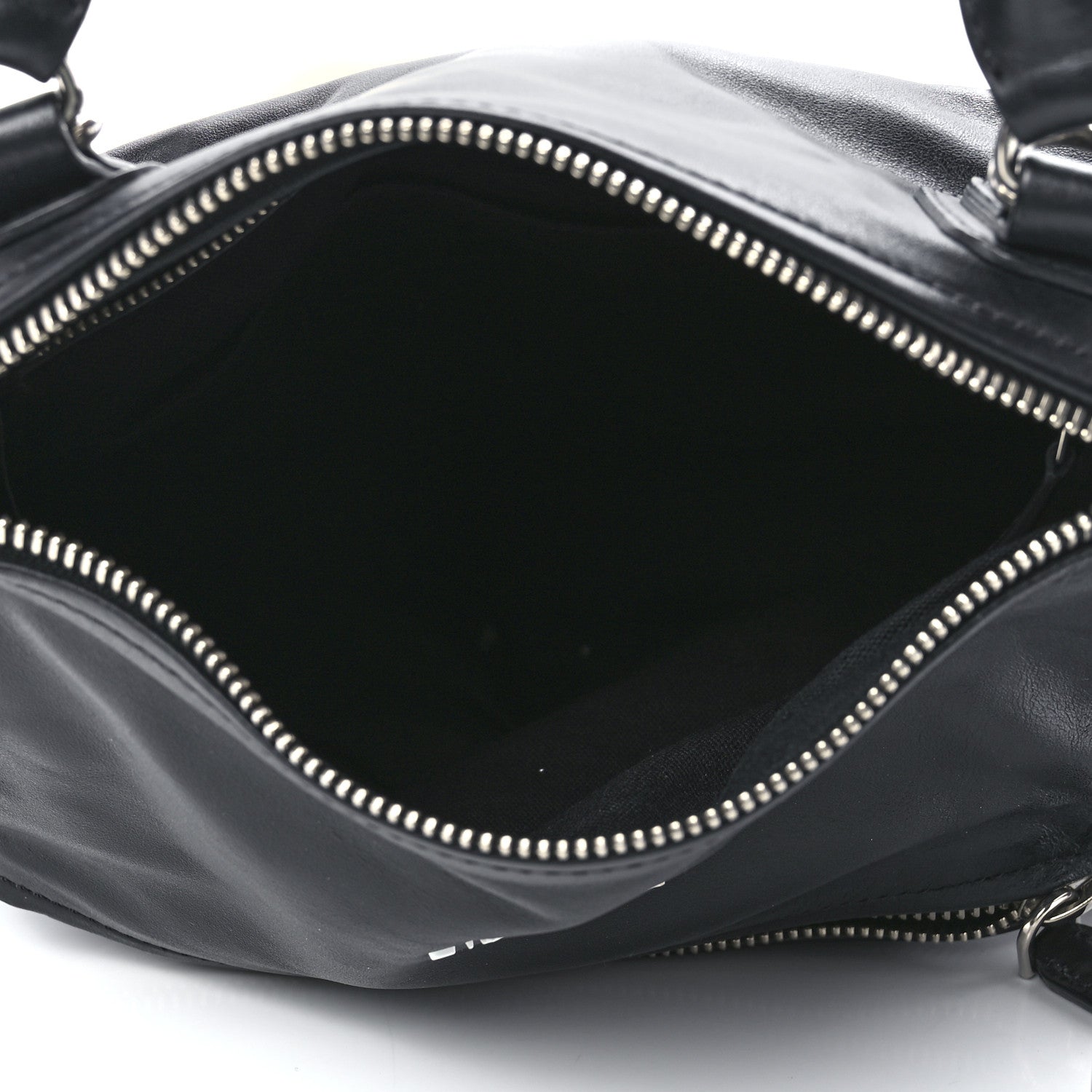 Givenchy Calfskin Medium Pandora Logo Strap Black 4 of 11