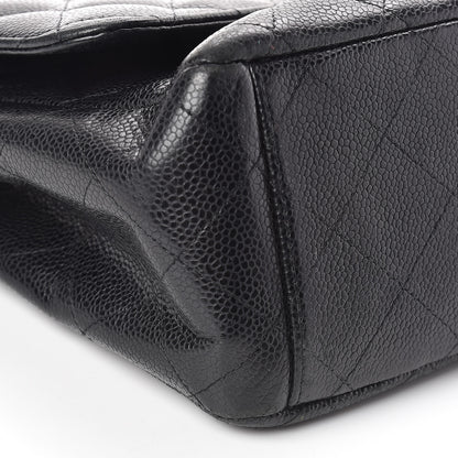 Chanel Caviar Quilted Maxi Double Flap Black 10 of 18