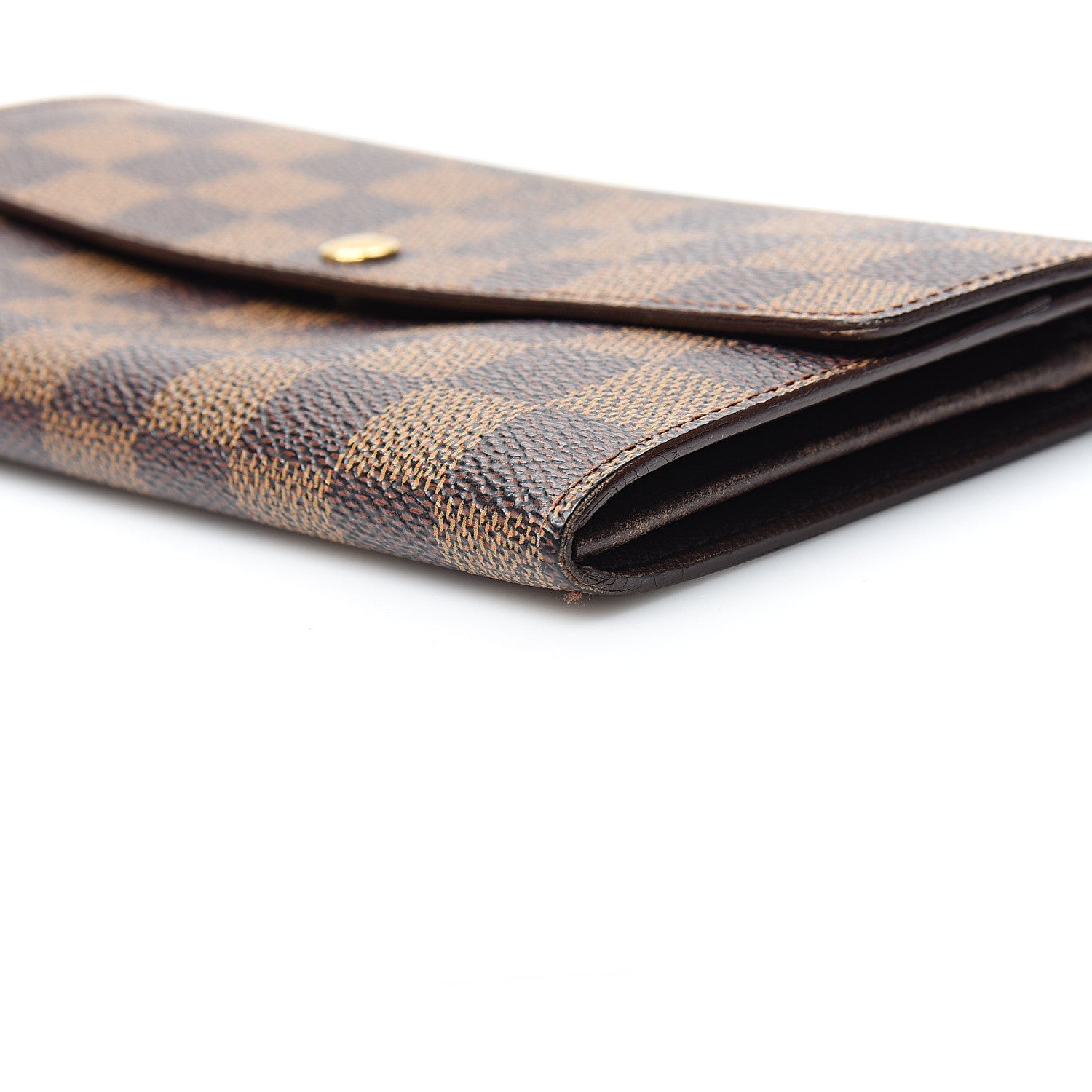 Louis Vuitton Damier Ebene Sarah Wallet 7 of 9
