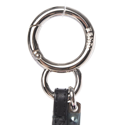 Fendi Mink Goat Fur QuTweet Bag Bug Charm Marshmallow Black 4 of 5