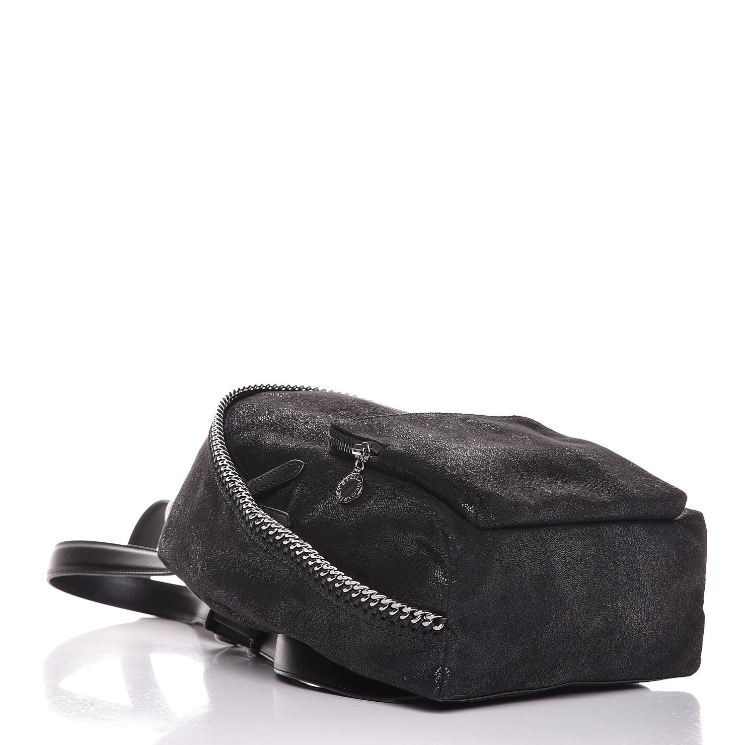 Stella McCartney Shaggy Deer Small Falabella Backpack Black 4 of 7
