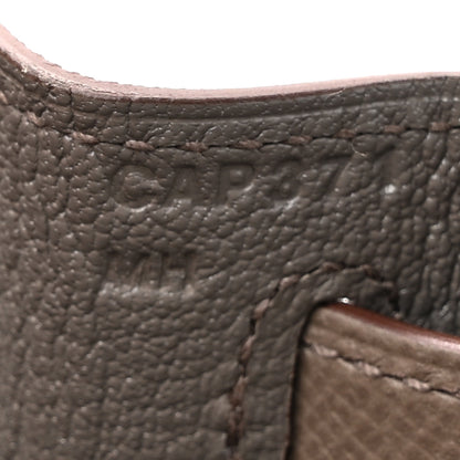 Hermes Epsom Kelly Sellier 28 Etain 7 of 11