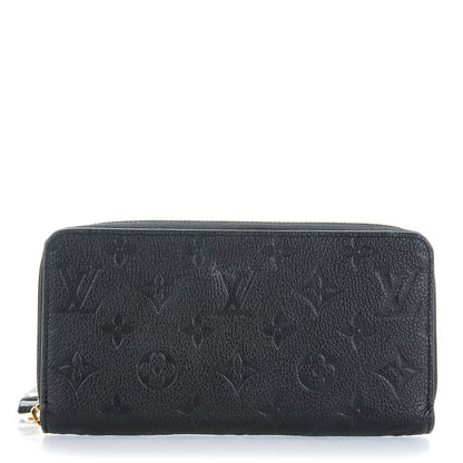 Louis Vuitton Empreinte Zippy Wallet Black 1 of 7