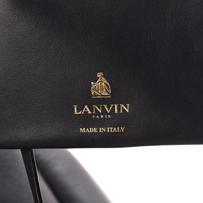 Lanvin Smooth Calfskin Small Fringe Shopper Tote Grey 7 of 15