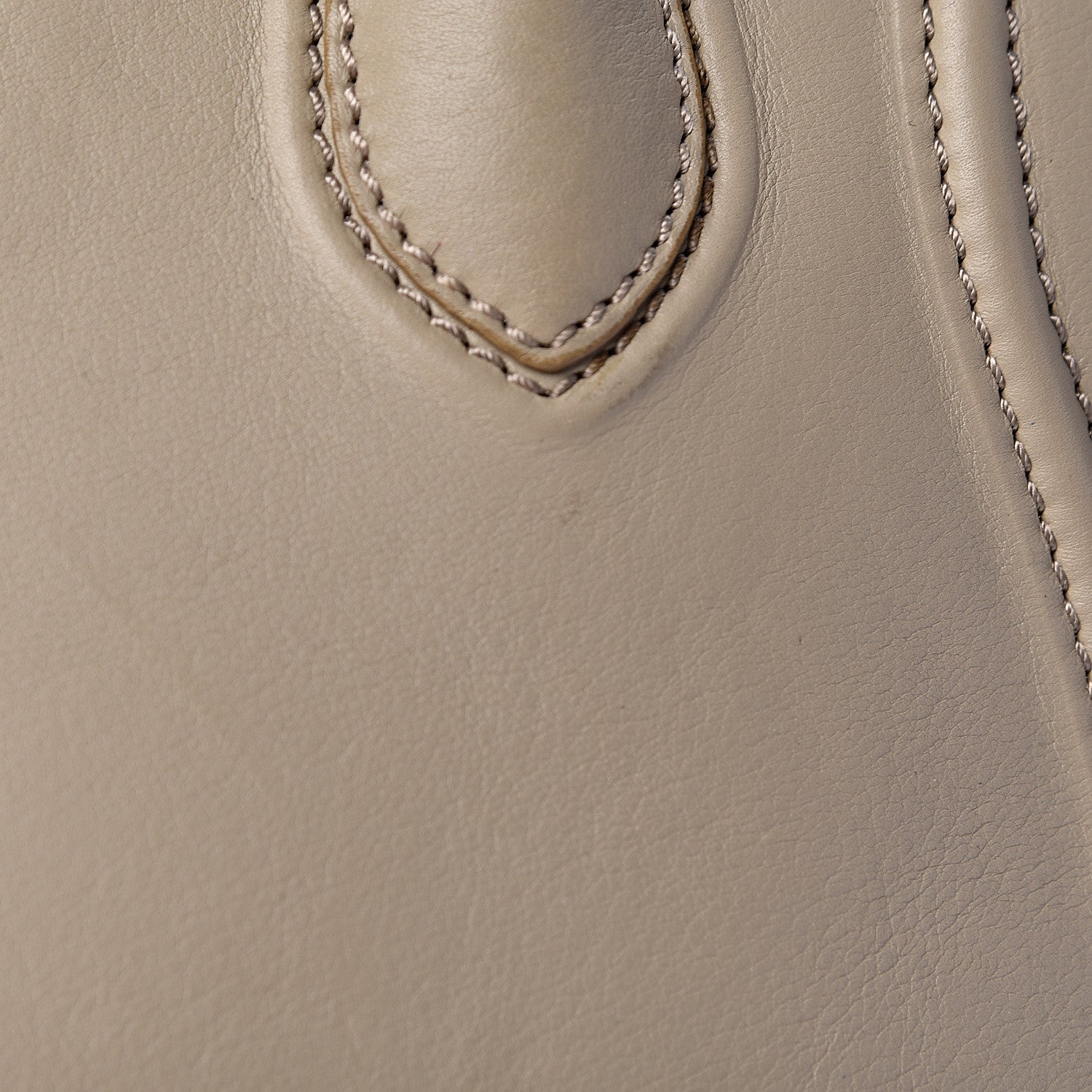 Celine Supple Calfskin Medium Phantom Luggage Beige 10 of 13