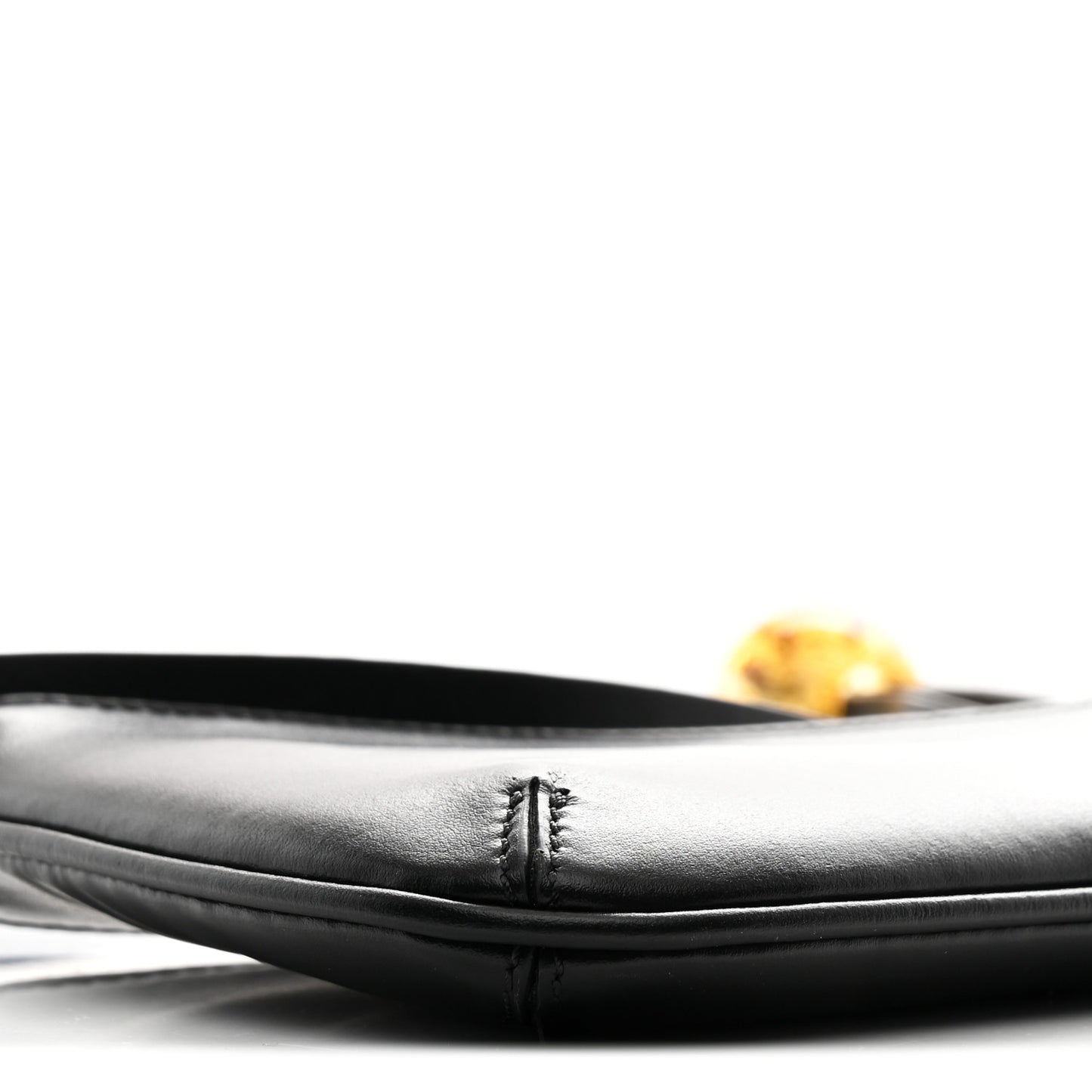 Smooth Calfskin Le Bisou Perle Black