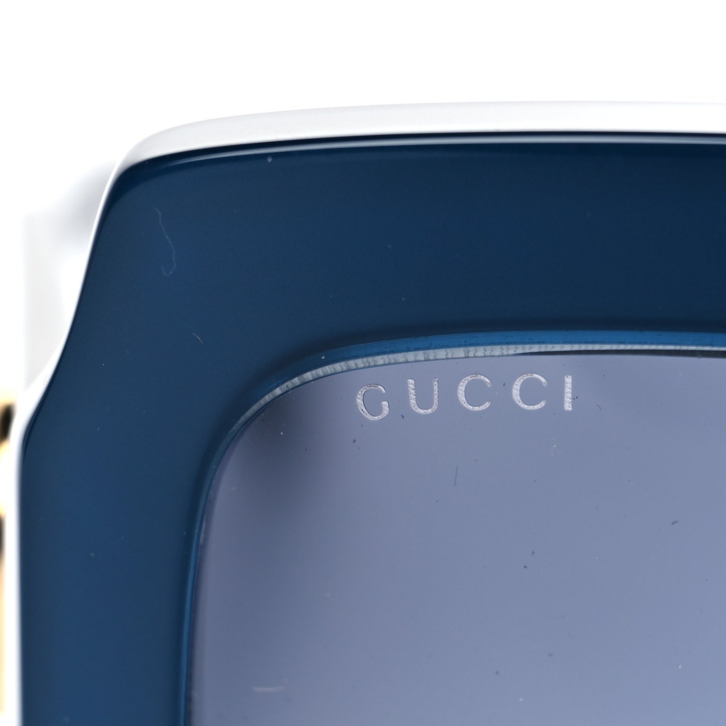 Acetate Square Web Frame GG0178S Sunglasses Navy