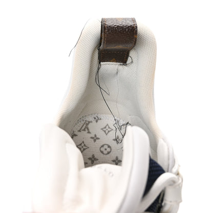 Louis Vuitton Calfskin Technical Nylon LV Archlight Sneakers 39 Marine 9 of 9