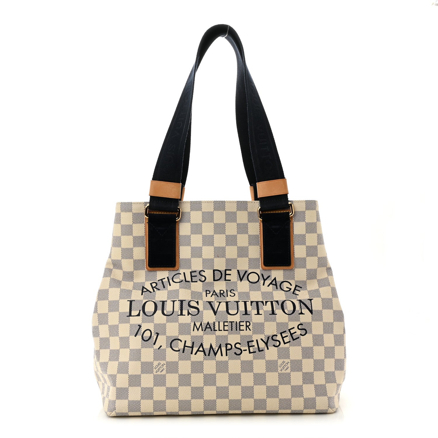 Louis Vuitton Damier Azur Beach Cabas PM 1 of 10
