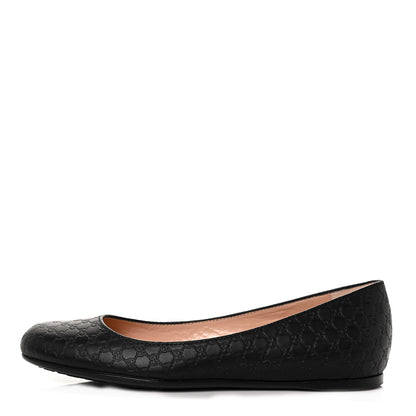 Gucci Microguccissima Flats 40 Black 1 of 8