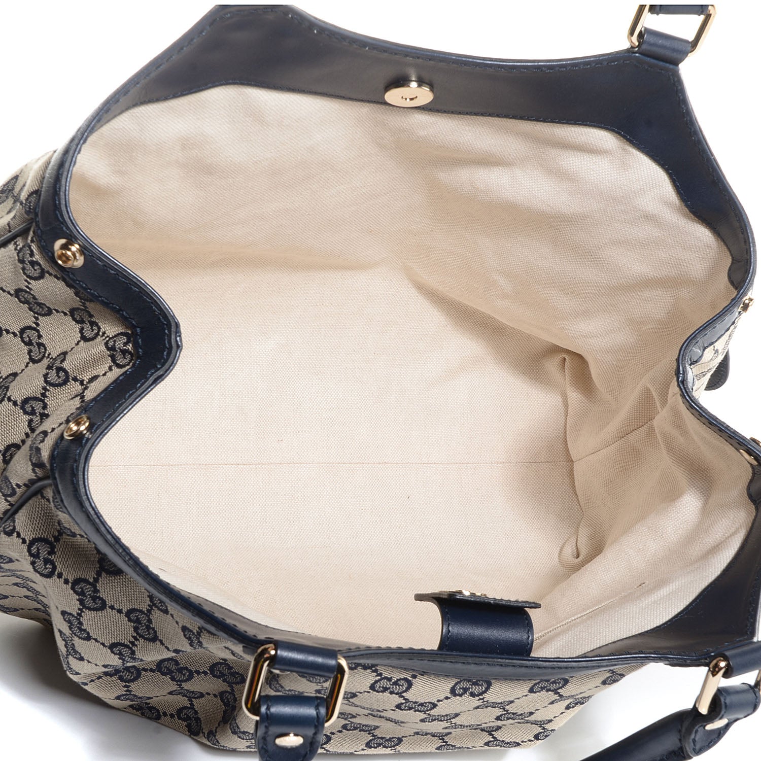 Gucci Monogram Medium Sukey Tote Navy 5 of 7