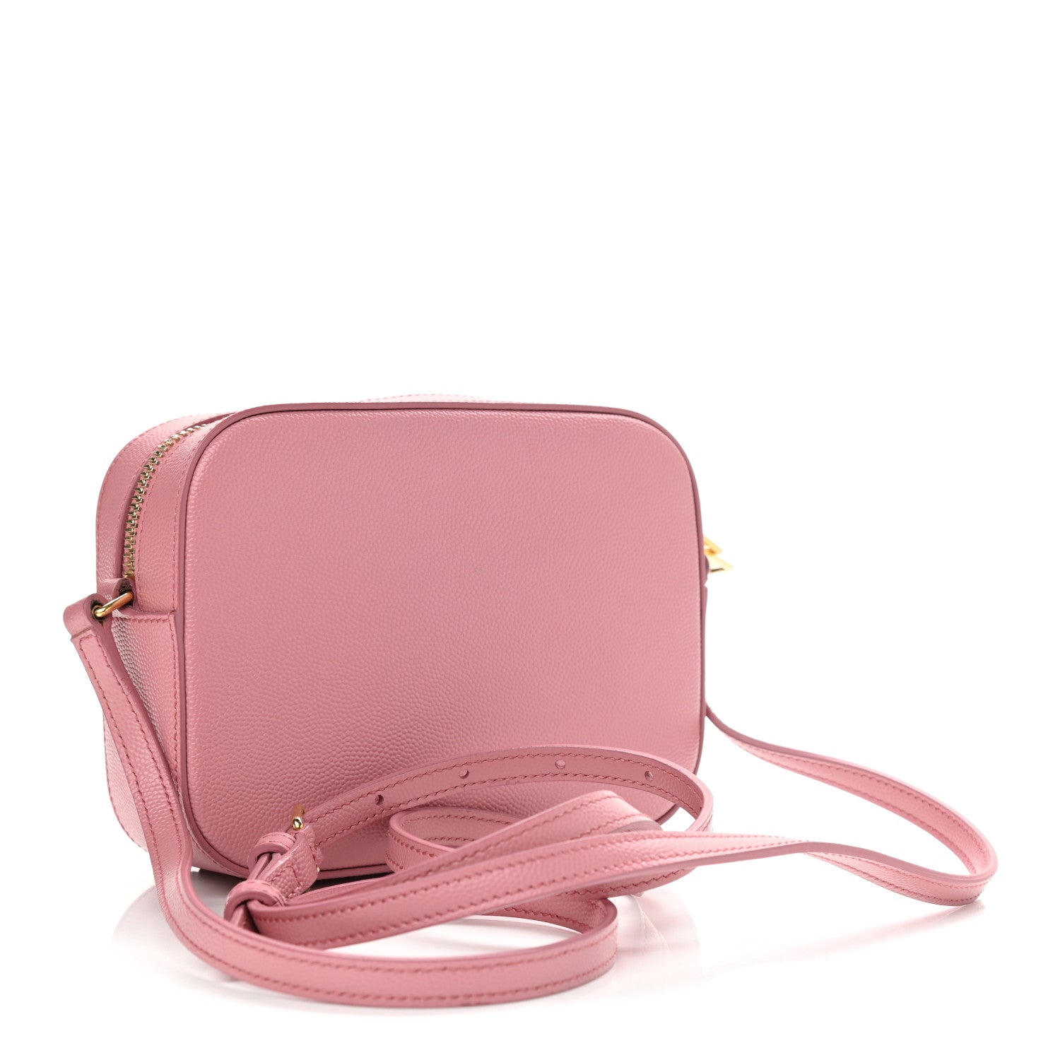 Saint Laurent Grain De Poudre Small Classic Monogram Camera Bag Old Rose 2 of 9