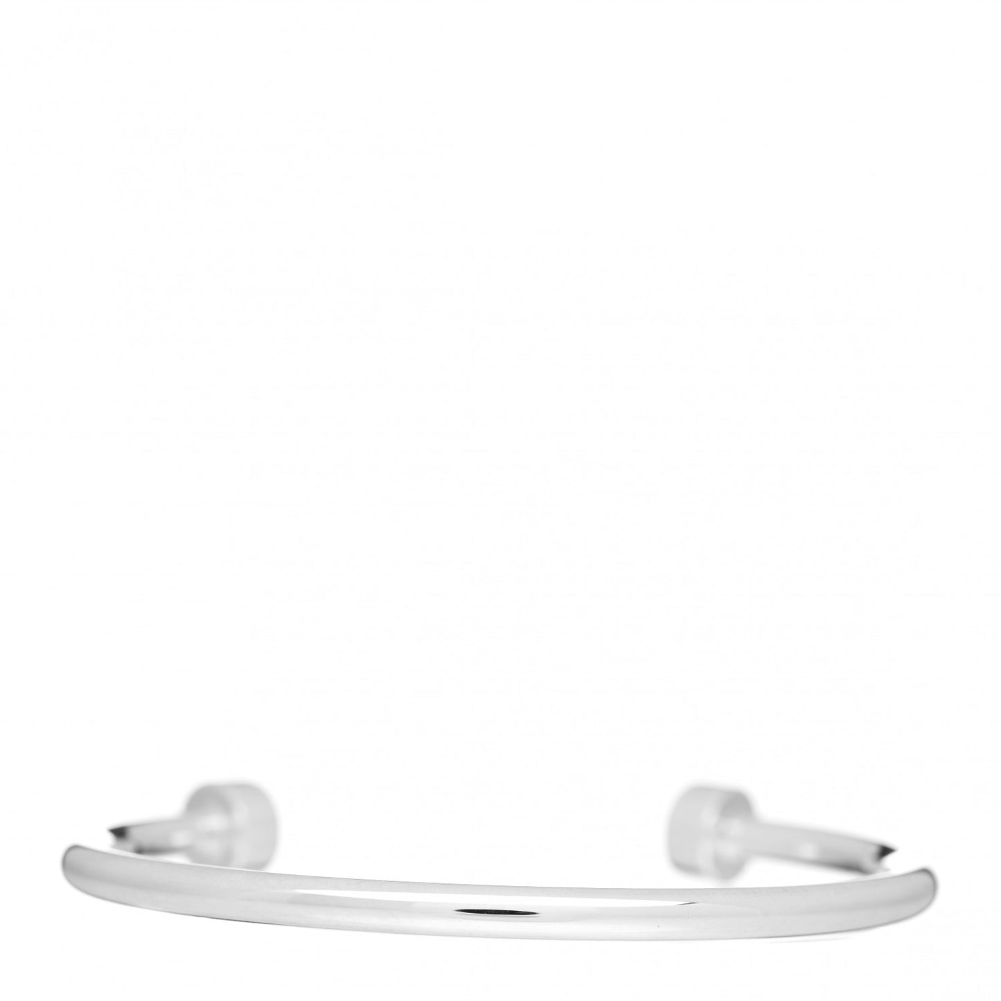 Sterling Silver Return to Tiffany Narrow Circle Edge Cuff Bracelet