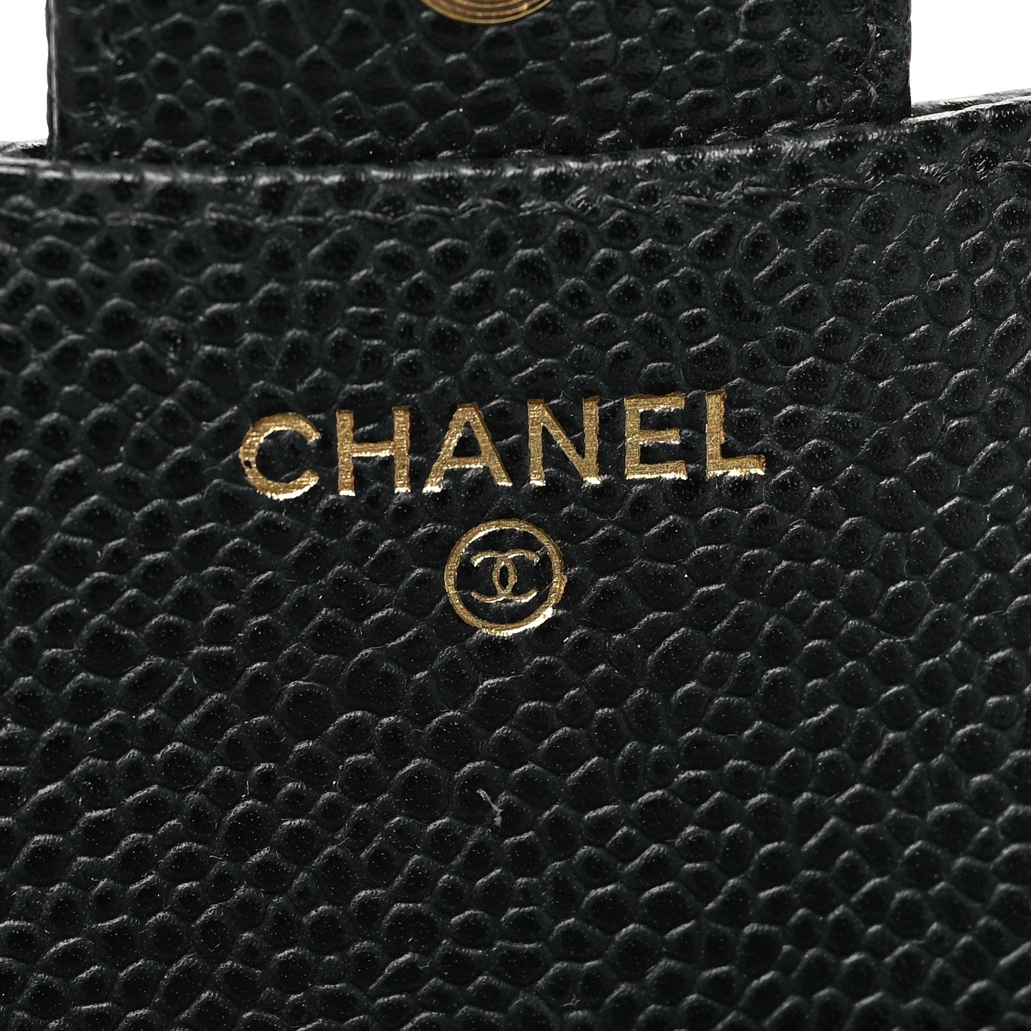 Chanel Caviar Quilted Compact Flap Wallet Black 7 of 12