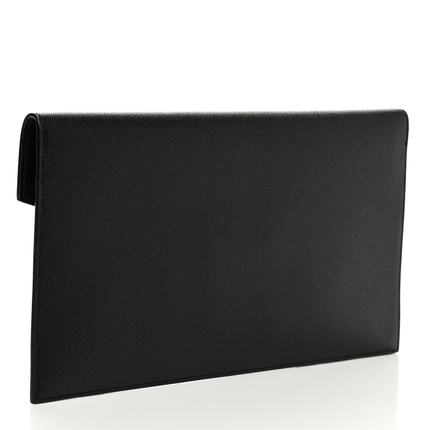 Saint Laurent Grain De Poudre Uptown Pouch Black 3 of 7