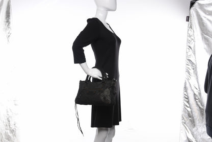 Balenciaga Craquele Calfskin First Black 3 of 11