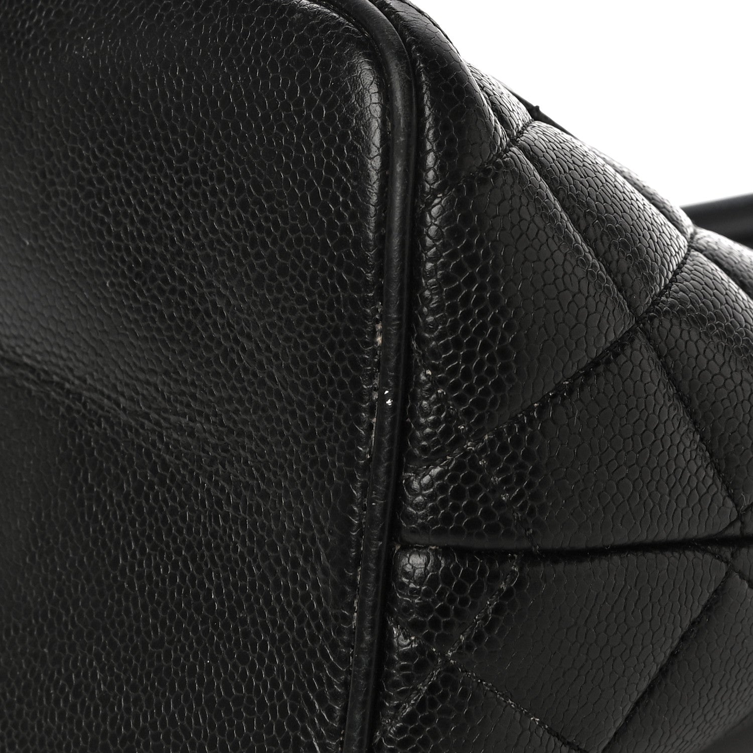 Chanel Caviar Quilted Medallion Tote Black 22 of 24