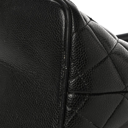 Chanel Caviar Quilted Medallion Tote Black 22 of 24