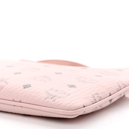 MCM Visetos Medium Crossbody Pouch Soft Pink 9 of 9