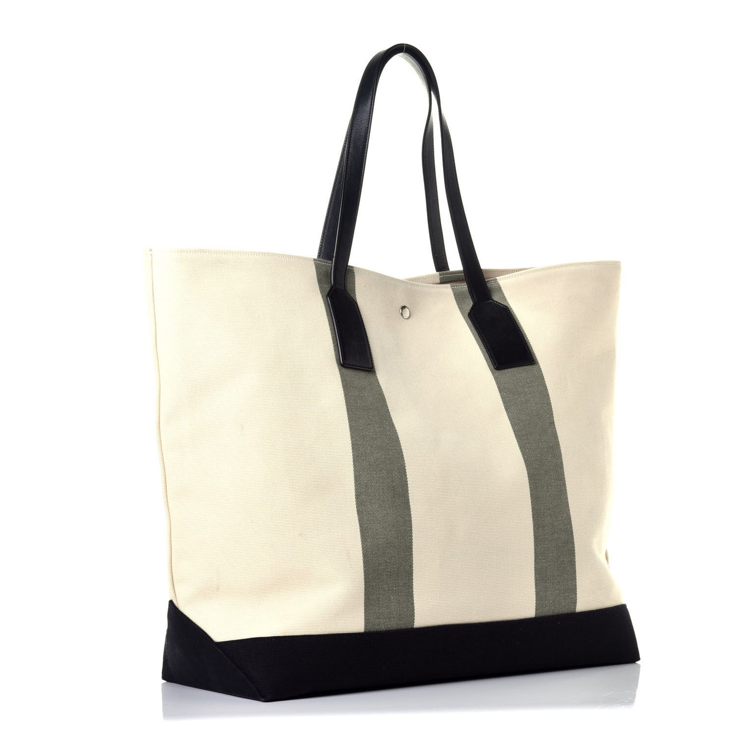 Canvas Beach Shopping East West Tote Ecru