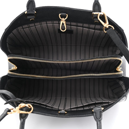 Louis Vuitton Empreinte Montaigne MM Black 5 of 10