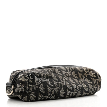 Christian Dior Monogram Flight Trotter Cosmetic Pouch Black 3 of 7