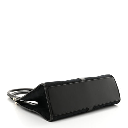 Gucci Monogram Bardot Shoulder Bag Black 4 of 13