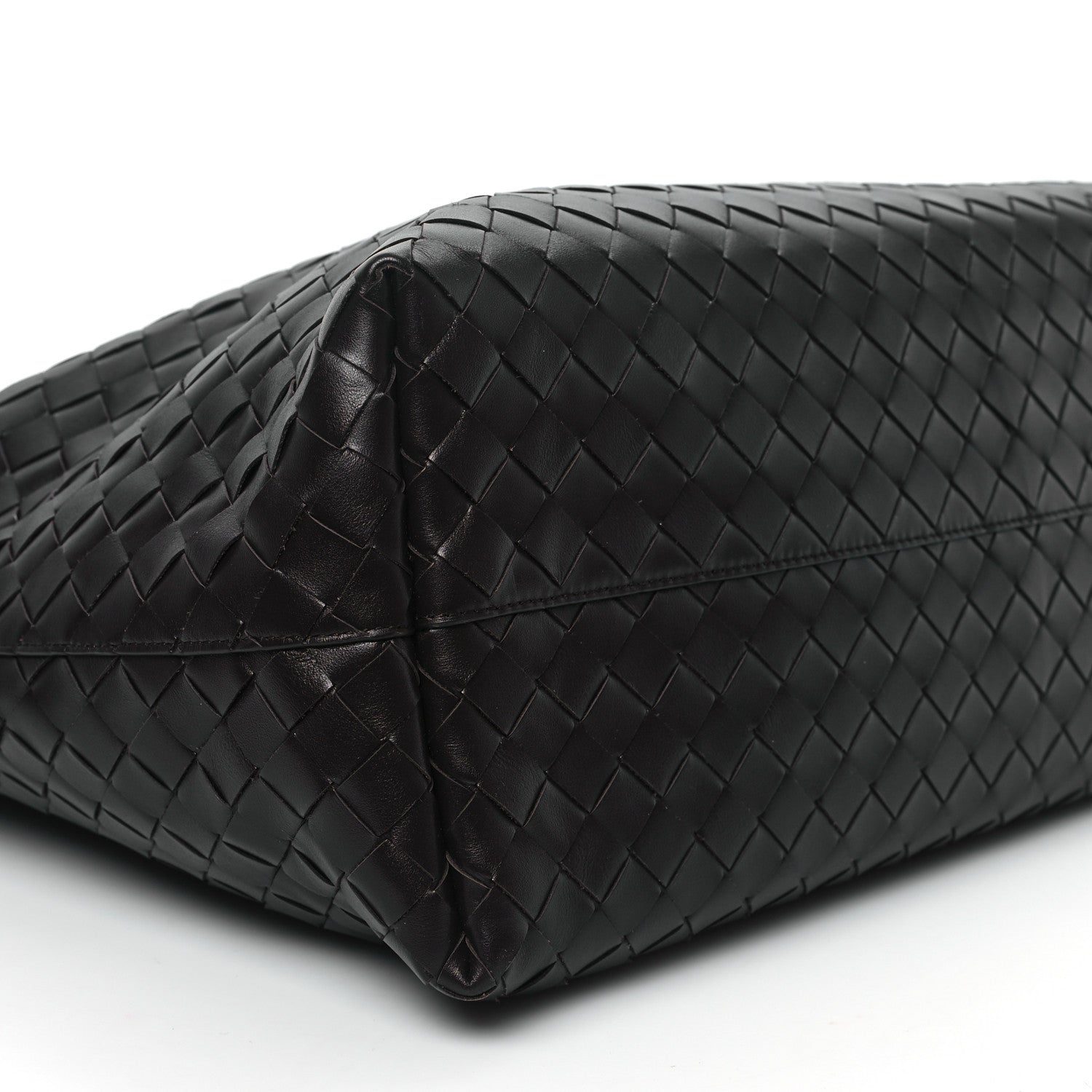 Bottega Veneta Calfskin Intrecciato Large Zipped Tote Fondant 9 of 10