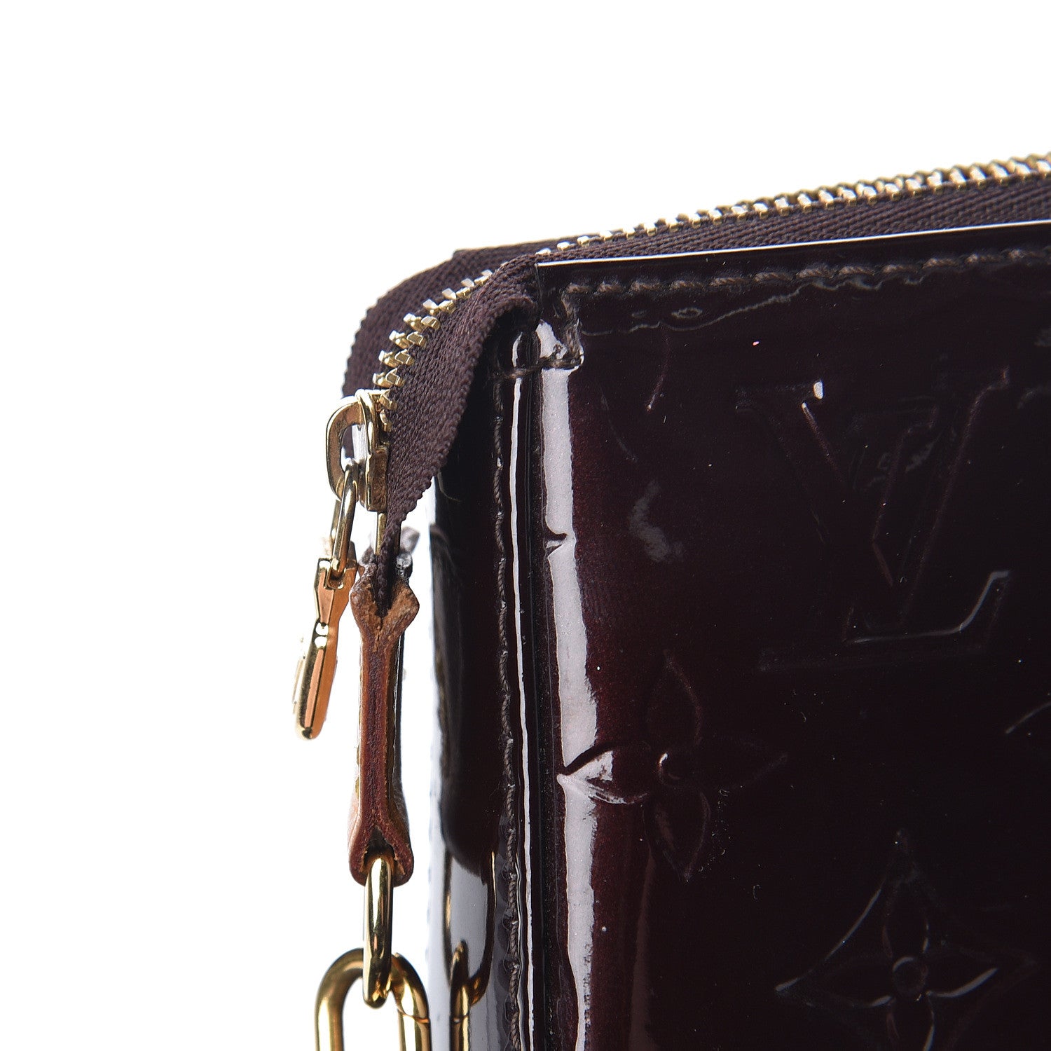 Louis Vuitton Vernis Pochette Accessories NM Amarante 16 of 16