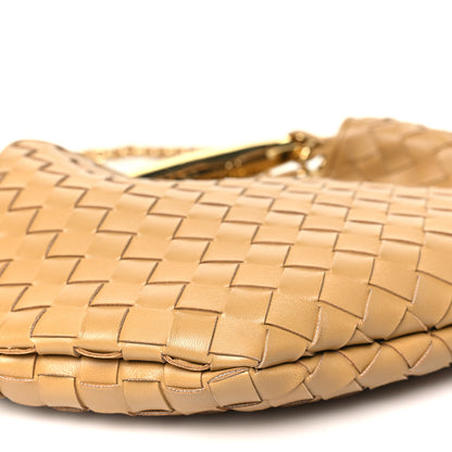 Bottega Veneta Nappa Intrecciato Sardine With Chain Bag Dark Praline 9 of 10