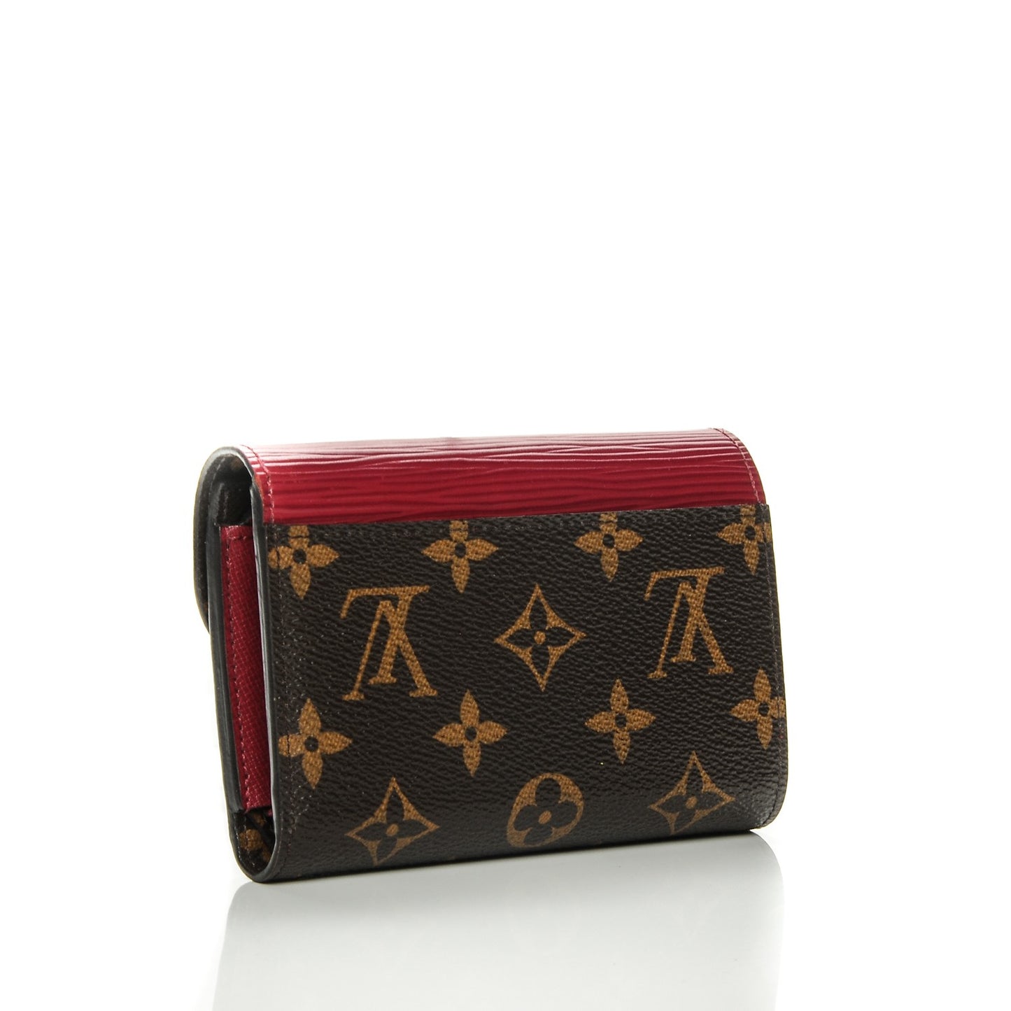 Epi Monogram Marie-Lou Compact Wallet Fuchsia