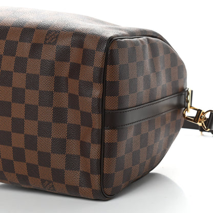 Louis Vuitton Damier Ebene Speedy Bandouliere 30 9 of 9