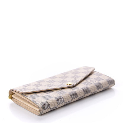 Louis Vuitton Damier Azur Sarah Wallet NM 4 of 8