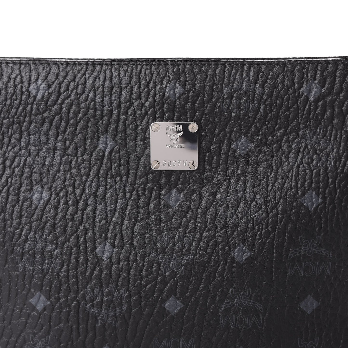 Visetos Medium Zip Pouch Black