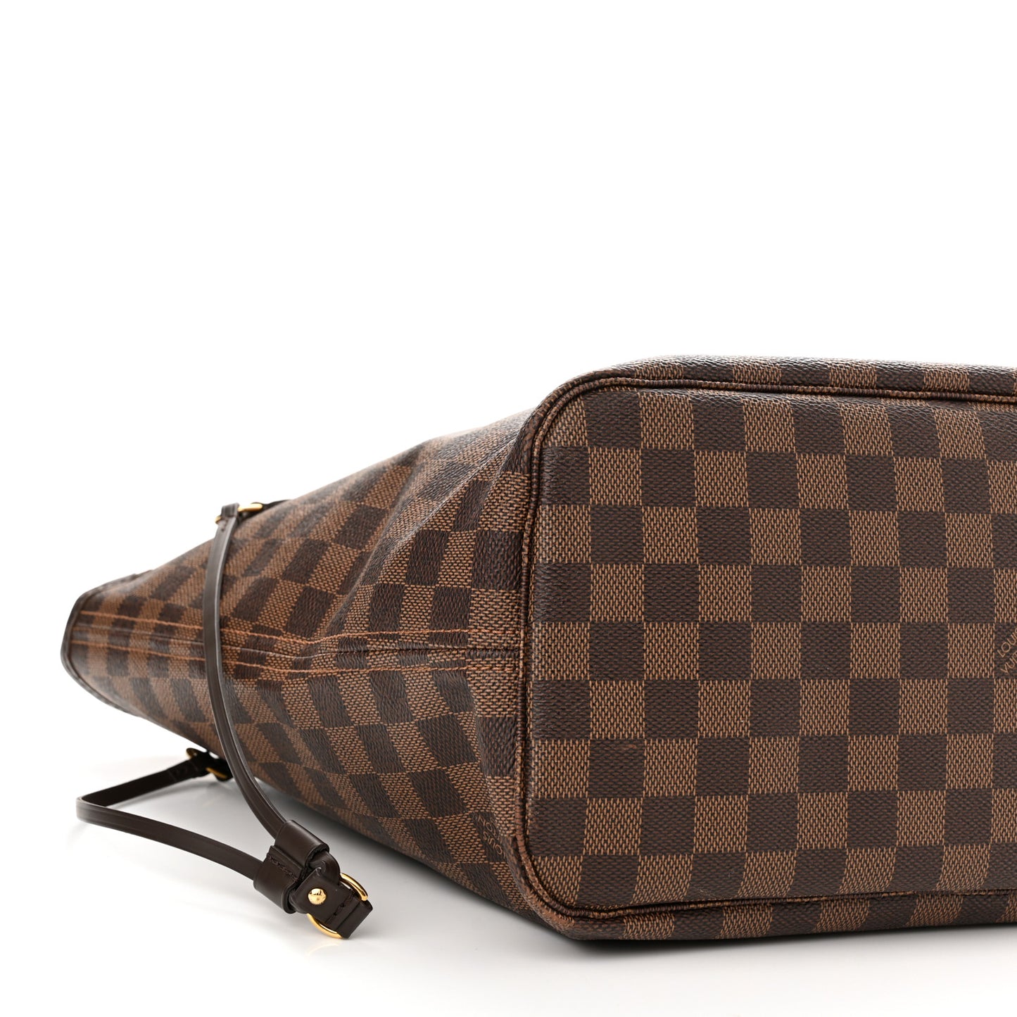 Damier Ebene Neo Neverfull MM Rose Ballerine